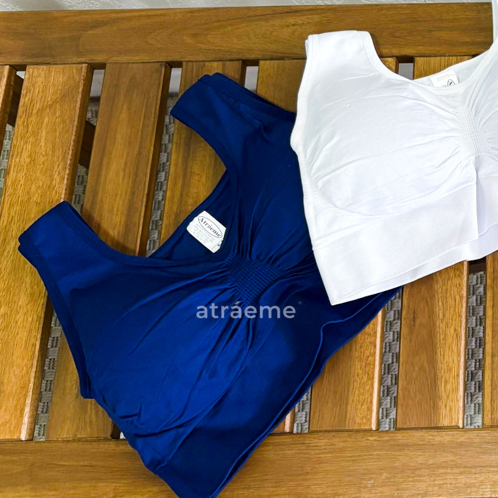TOP FLEX sin costuras con copa prehormadas ref. 4022