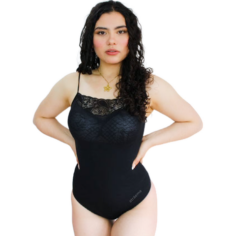 Body blusa con encaje ref.915