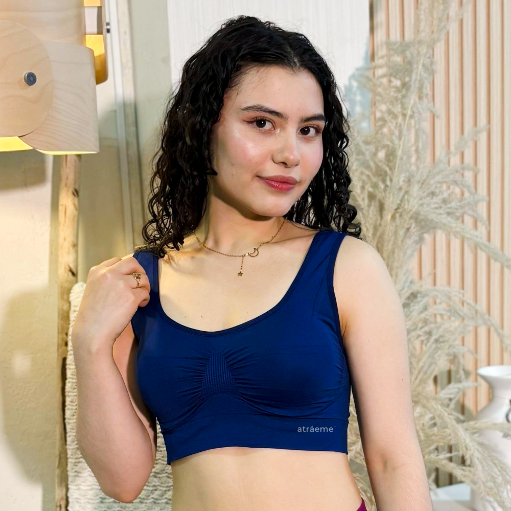 Top sin costuras con copa prehormado